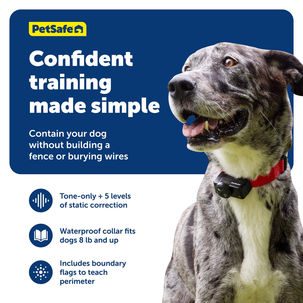 Wireless Pet Containment System, 2 Dogs, Up to 1/2 Acre A328224