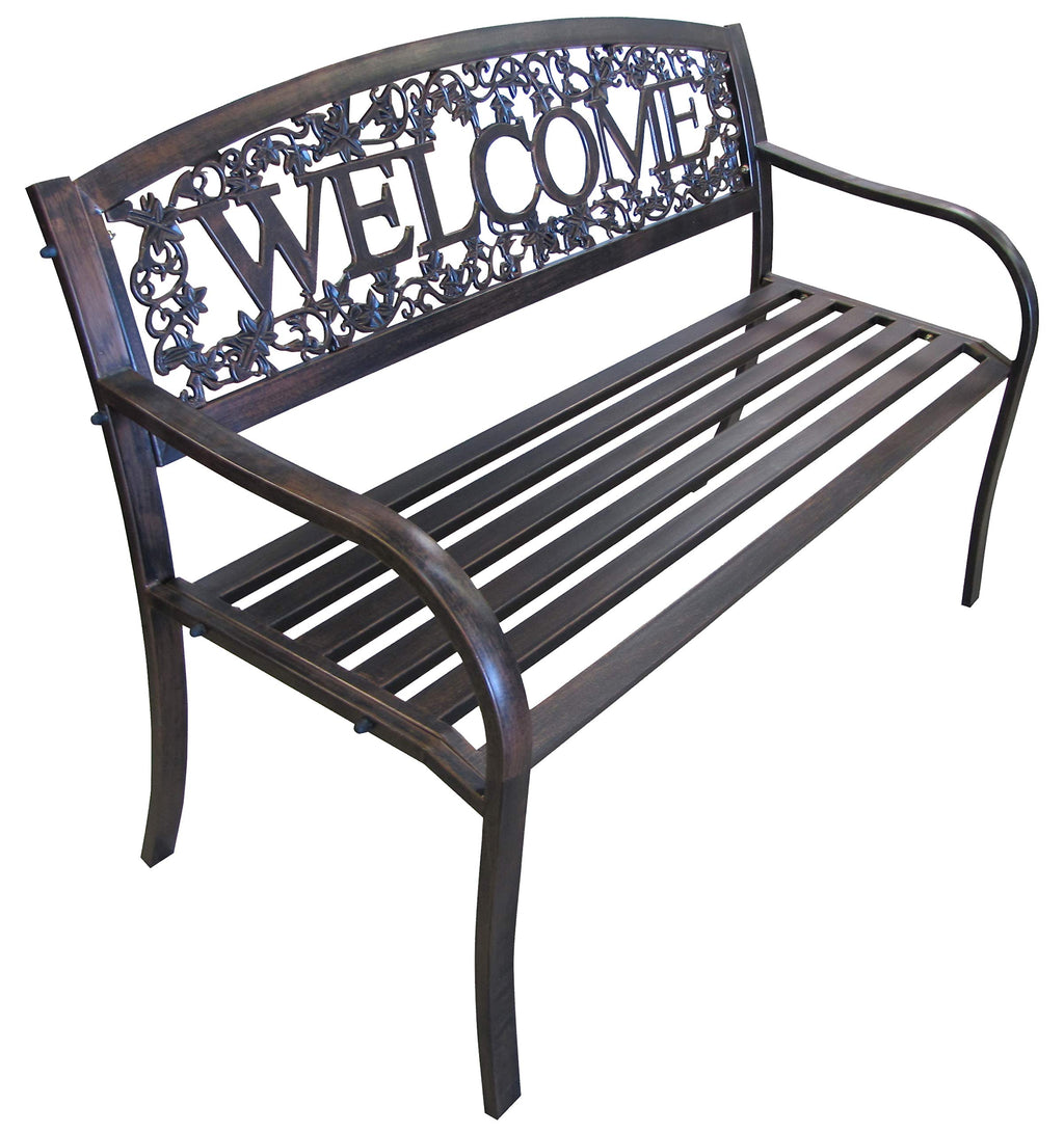 Metal Outdoor Bench Q40335