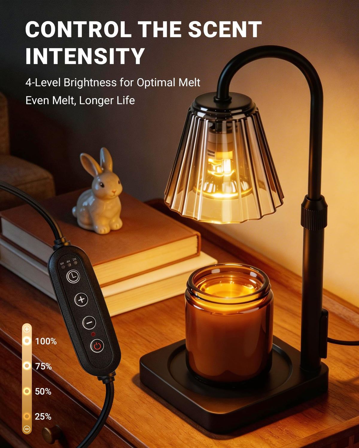Candle Warmer Lamp with Timer E9464