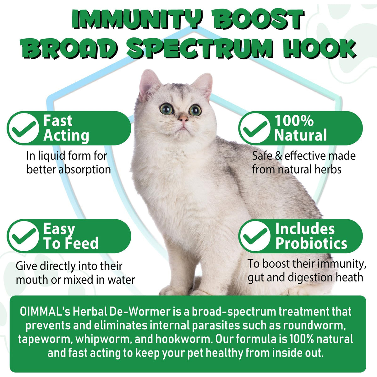 Herbal Cat Supplement Drops with Probiotic 60ml A86095