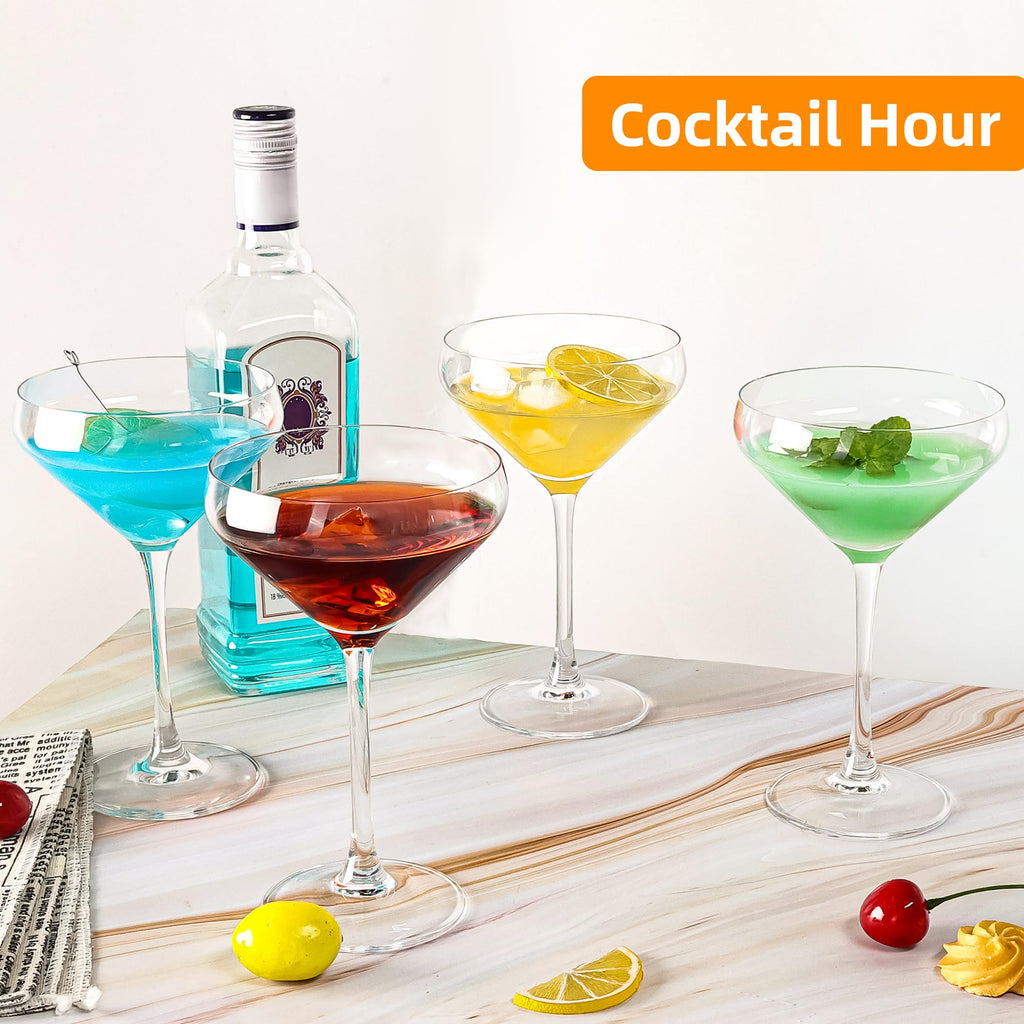 12Oz Martini Glasses Set of 6 J957