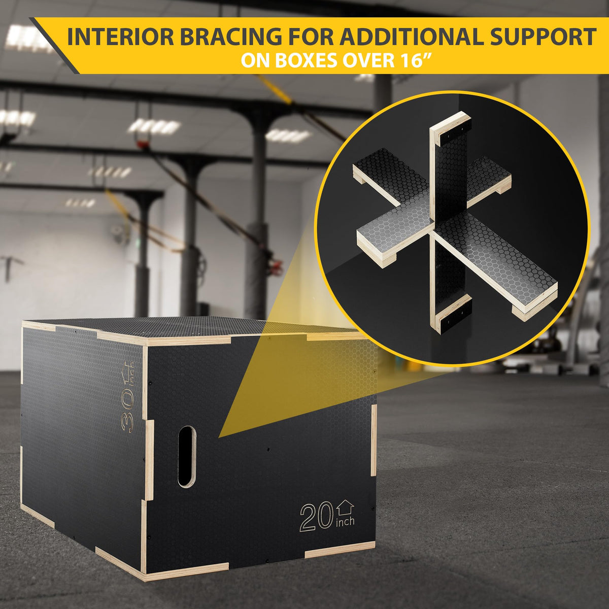 Wooden Plyo Box R4133