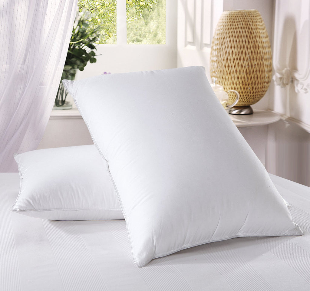 Medium Firm King Down Pillows Set of 2 D16521