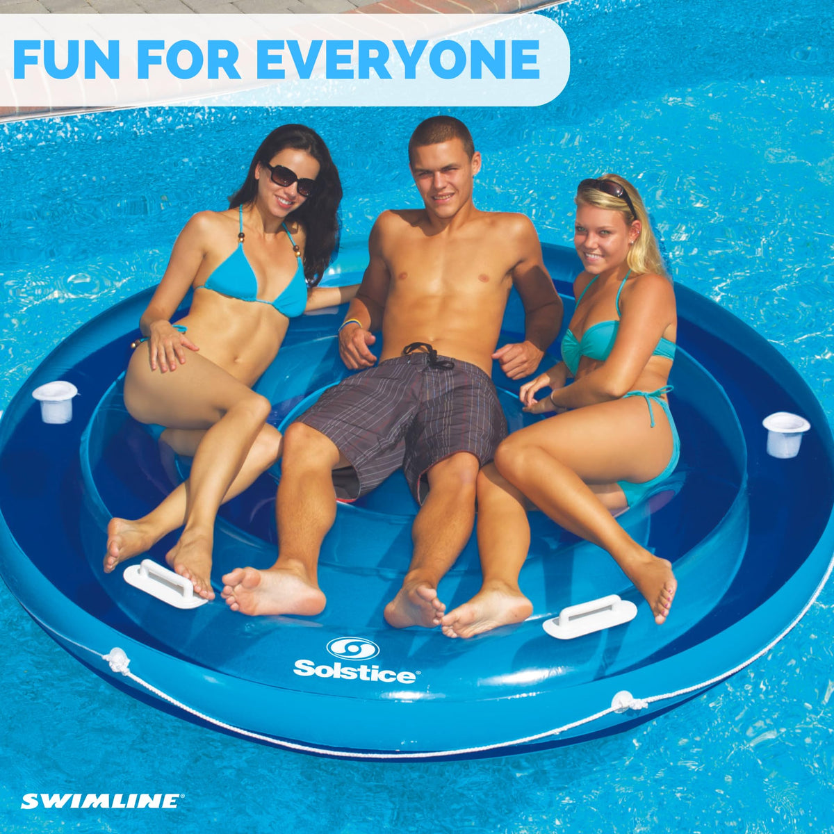 Inflatable Pool Lounger Raft J14586