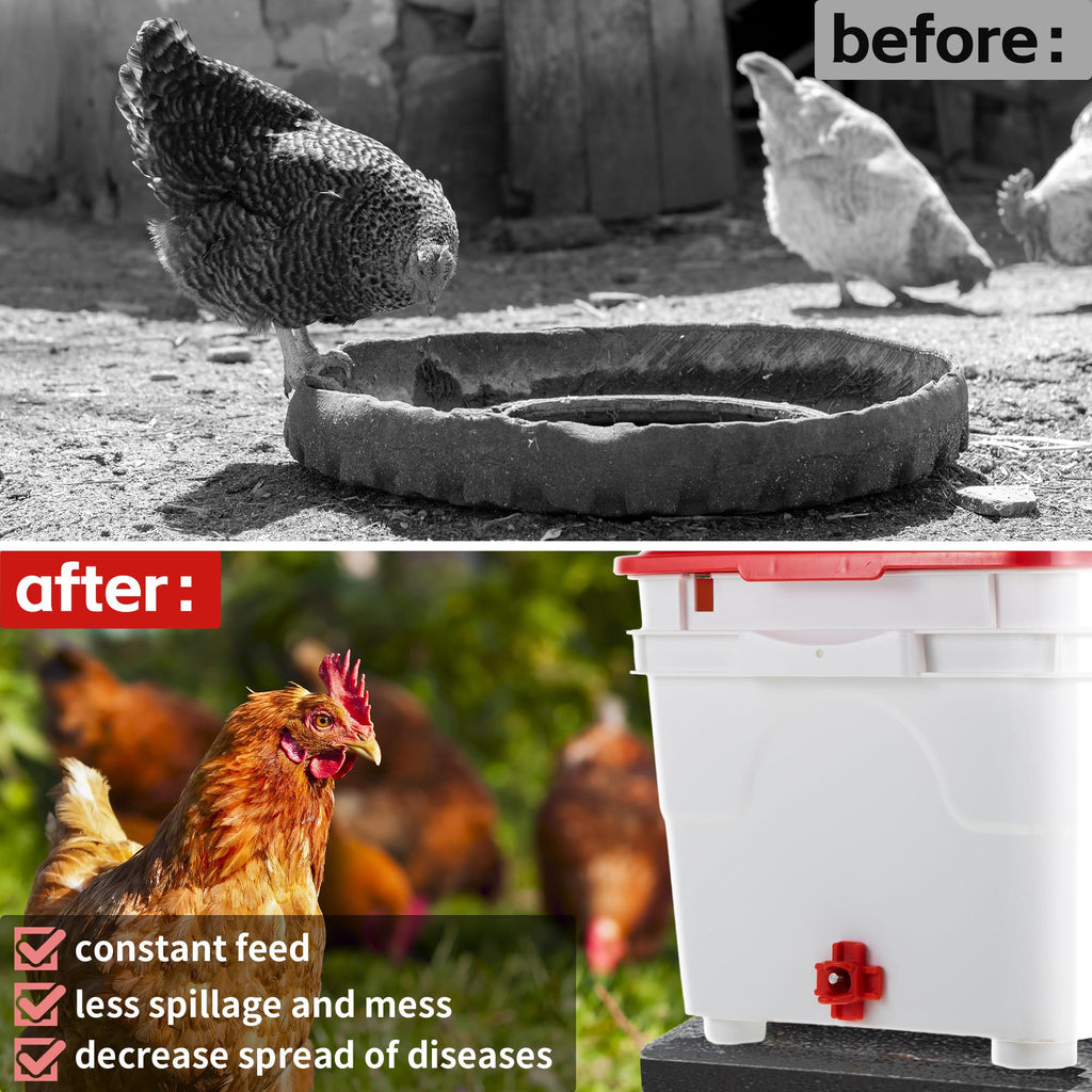 12 Pcs Horizontal Chicken Waterer Nipples with Drill Bit J227