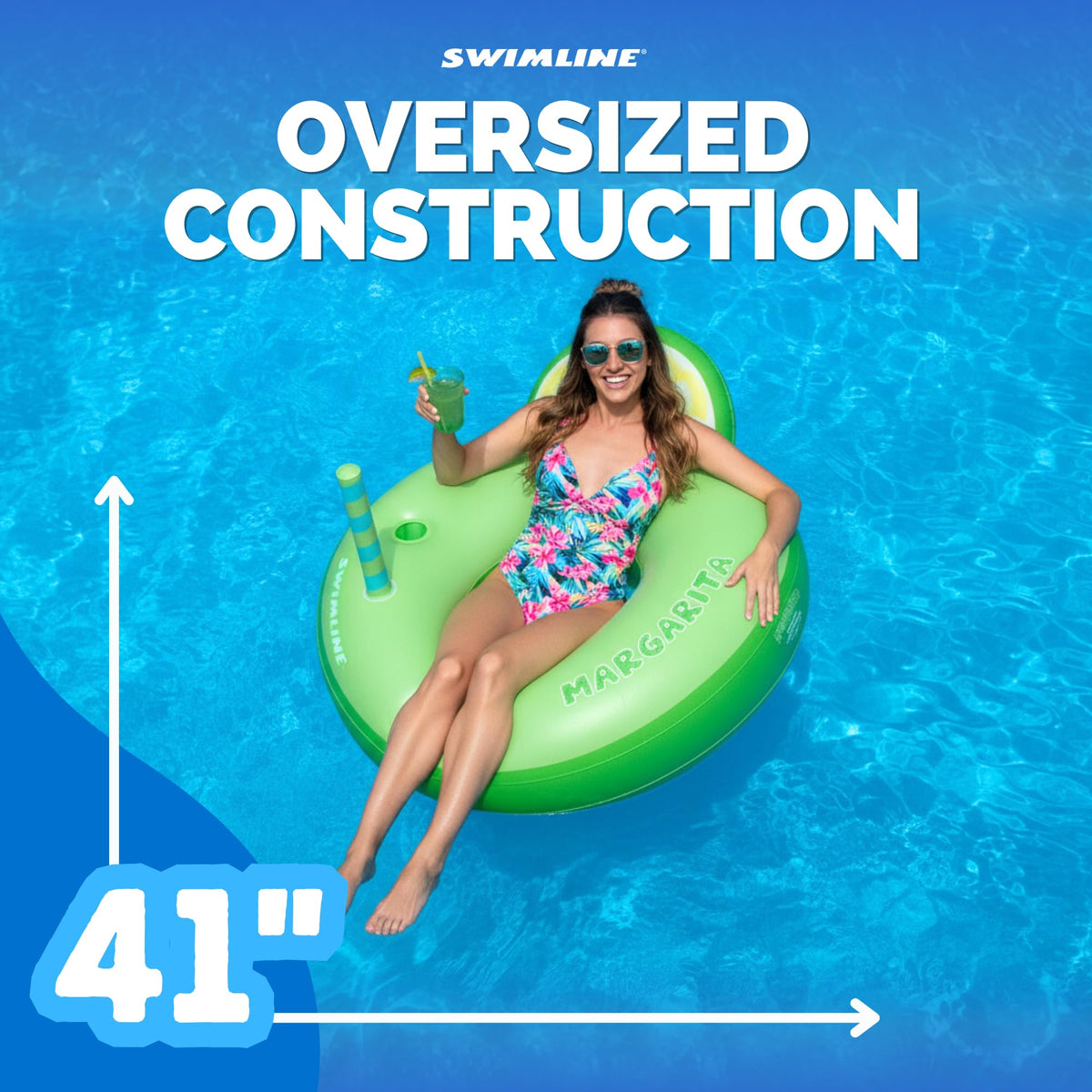Inflatable Vinyl Pool Ring A2881