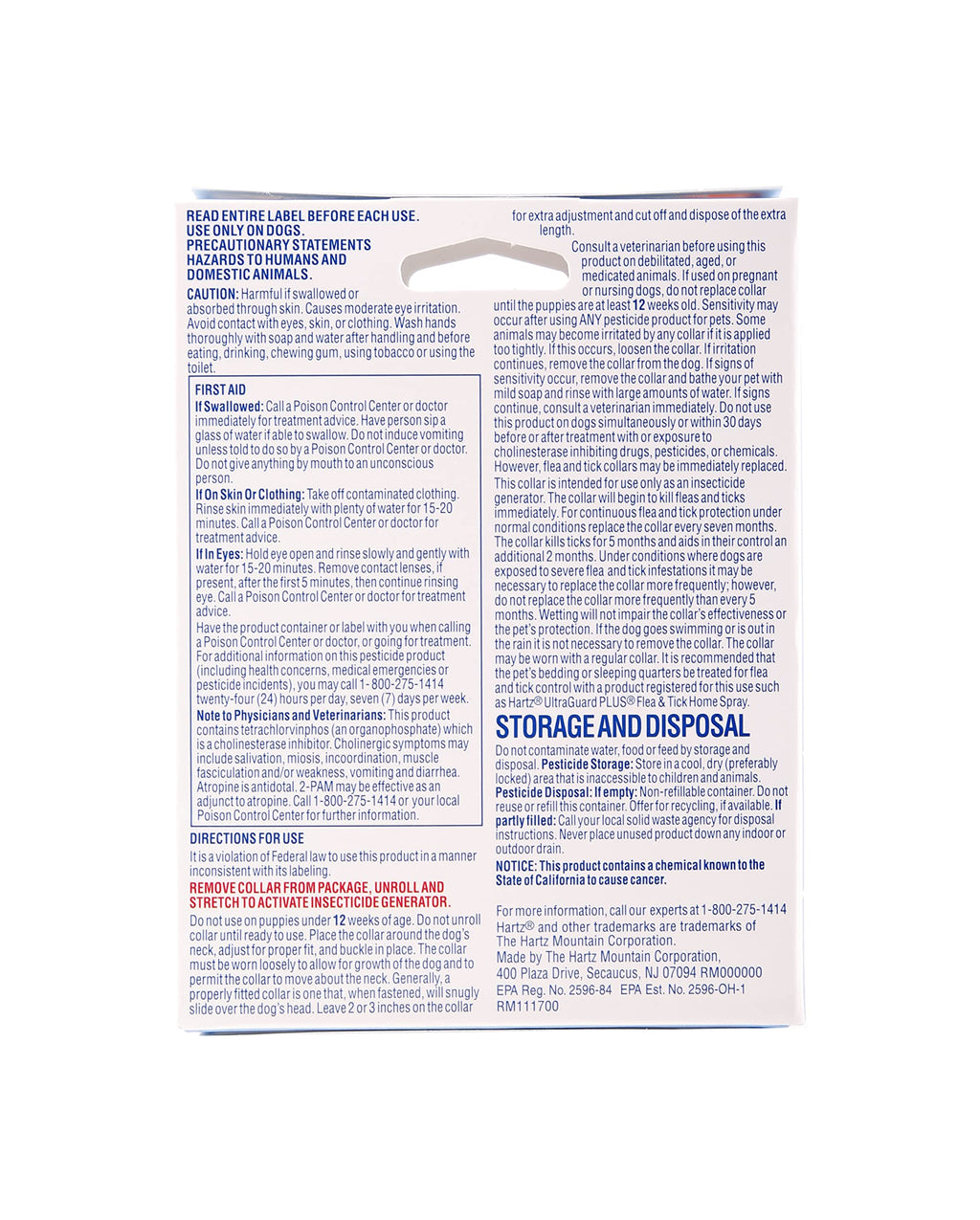 Flea & Tick Collar for Dogs and Puppies Y8435