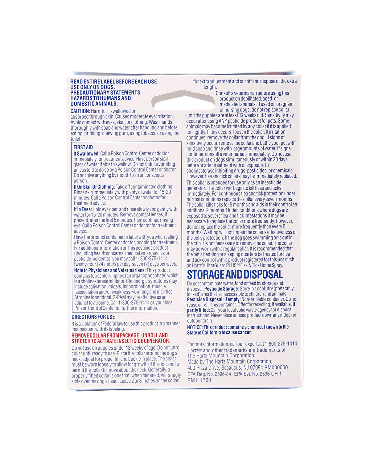 Flea & Tick Collar for Dogs and Puppies Y8435