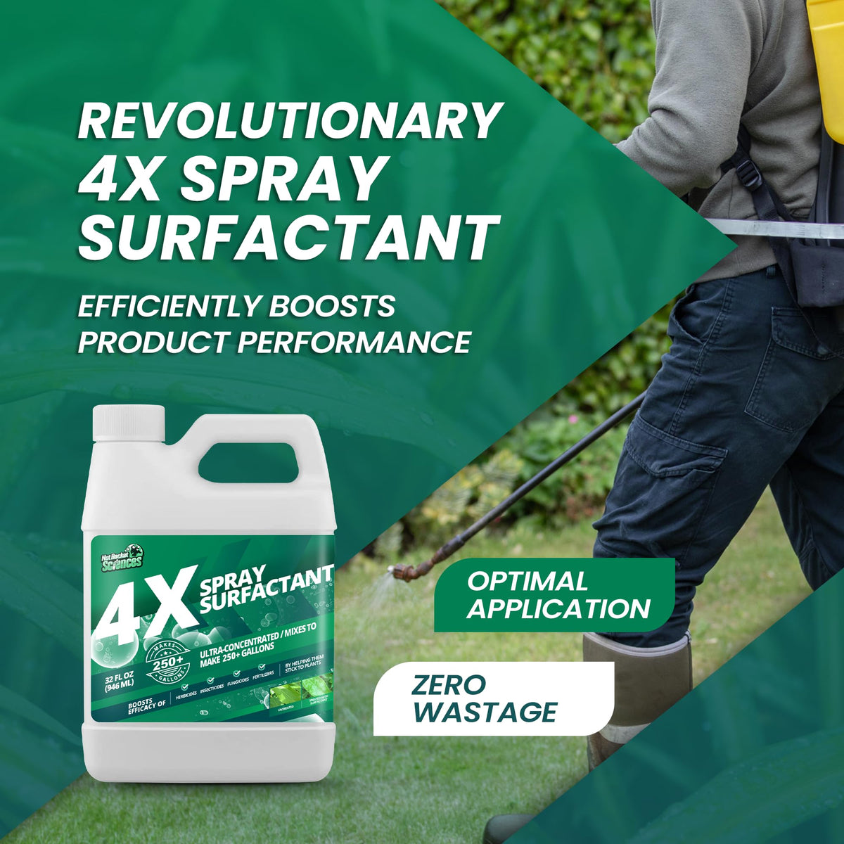32oz 4X Non Ionic Surfactant Concentrated Wetting Agent Q682645