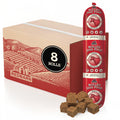 Semi-Moist Rolled Dog Food Beef Recipe 4lb 8 Rolls A4004