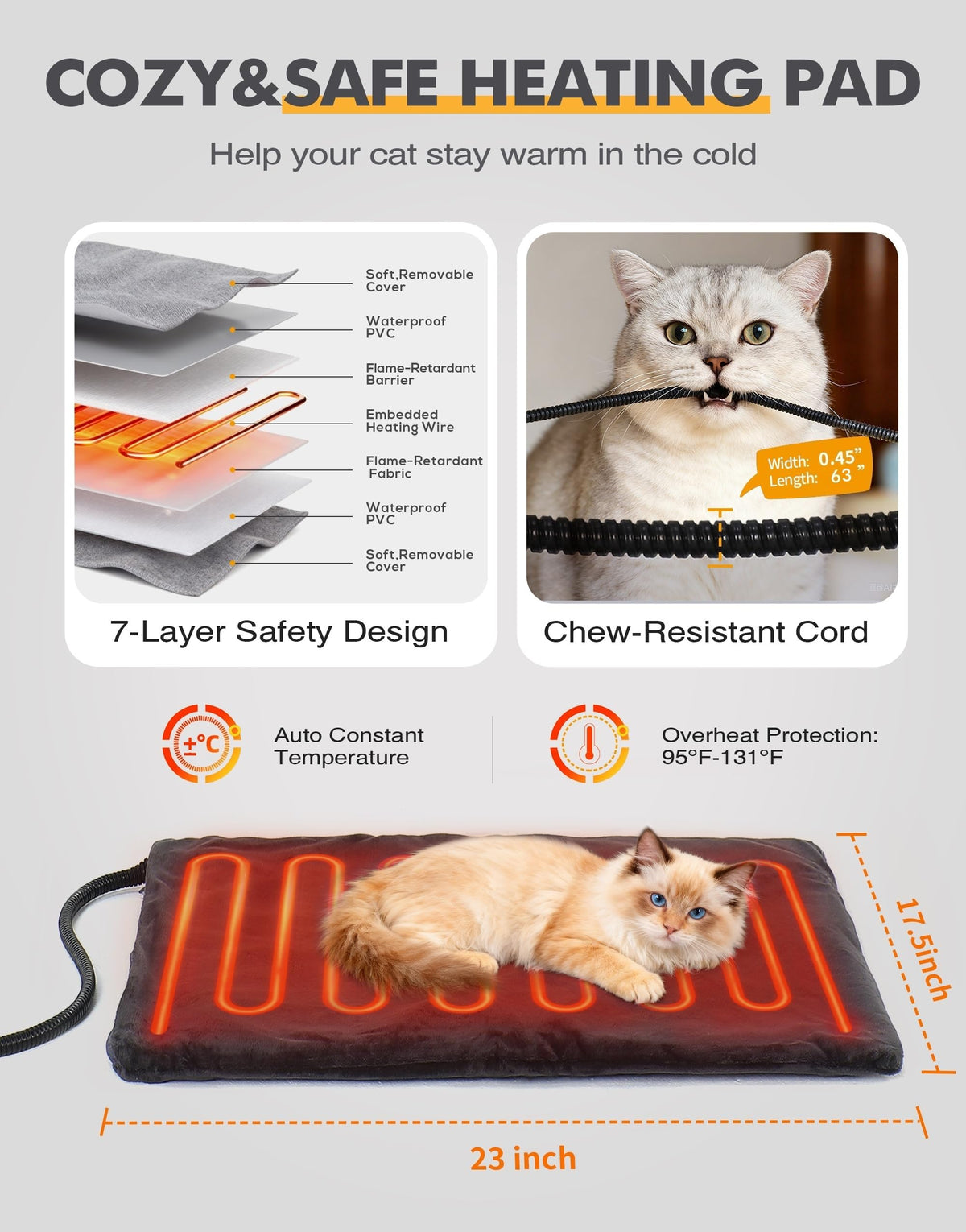 Heated Outdoor Cat House F1037