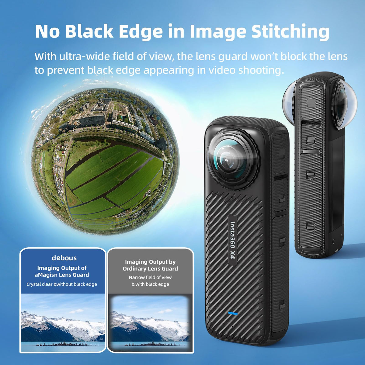 Aluminum Frame Cage Case Lens Guards Screen Protector Camera Accessories Kit X77752