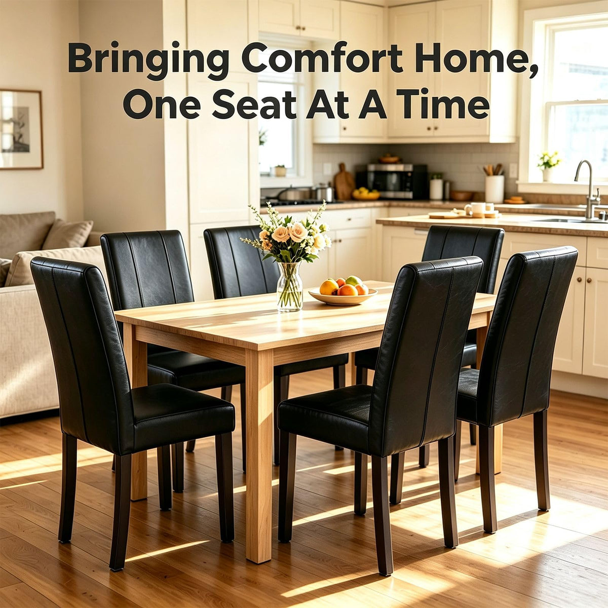 Upholstered Dining Chairs Set of 6 Y343856
