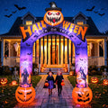 10 FT Halloween Inflatable Archway with LED Lights A24596