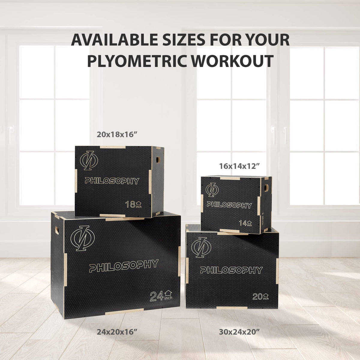 Wooden Plyo Box R4133