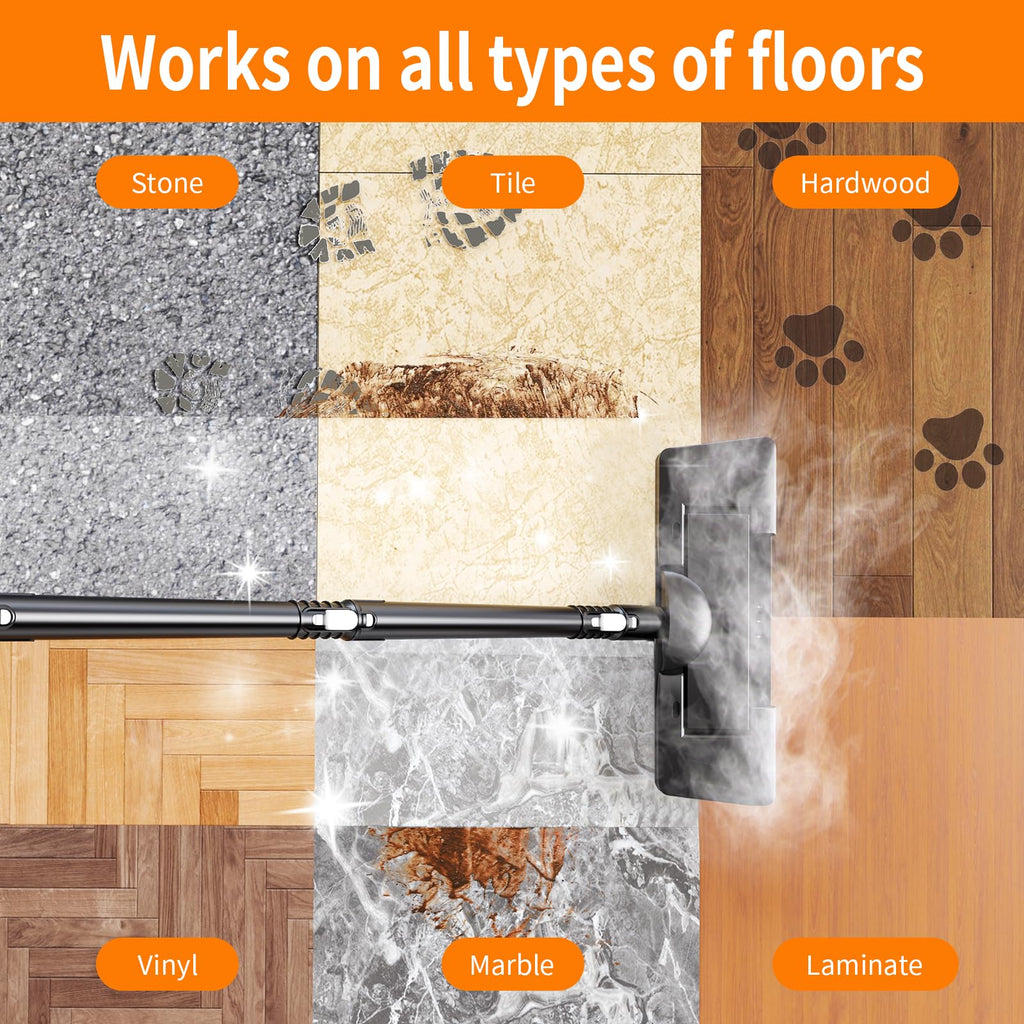 16-in-1 Lightweight Detachable Steam Mop U456