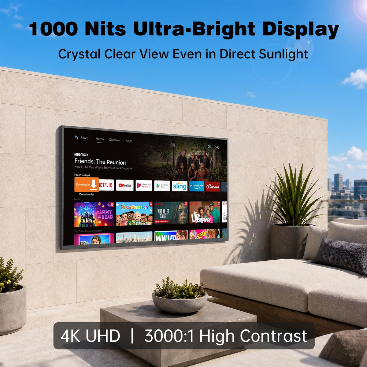 55 inch 4K UHD Weatherproof Smart TV V424
