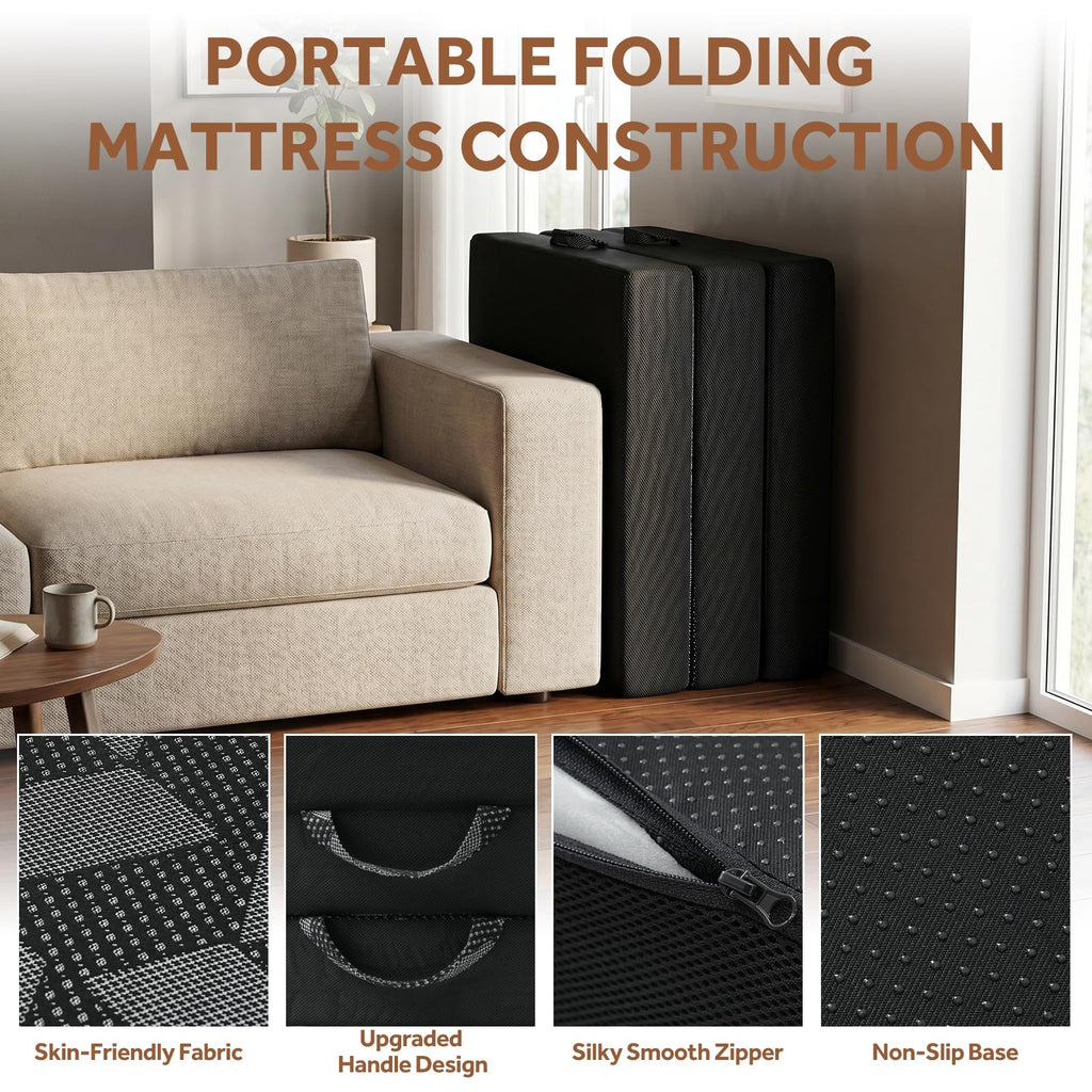 Memory Foam Tri Folding Mattress D391648
