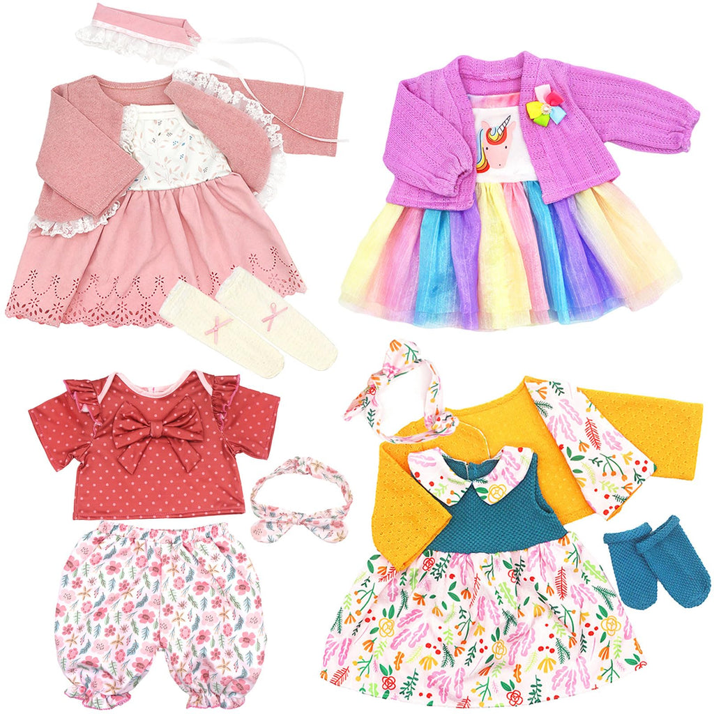 18-22 Inch Doll Clothes 4-Packs G460103