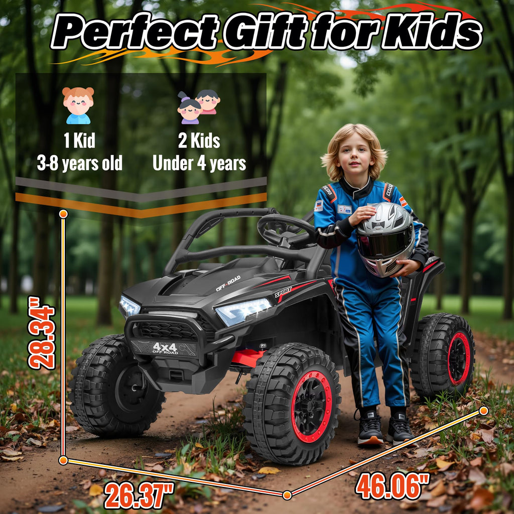 24V 2 Seater 4X4 Off-Road UTV Ride on Car V556065