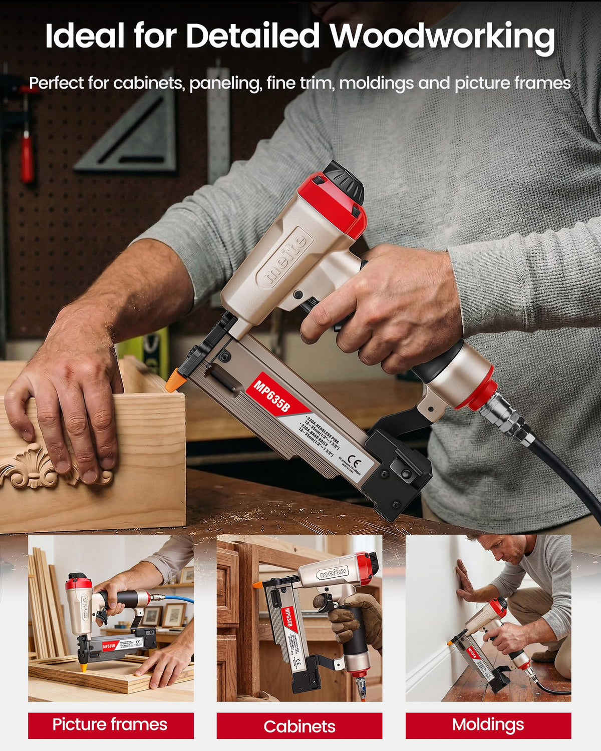 23 Gauge Pneumatic Headless Pin Nailer U276015