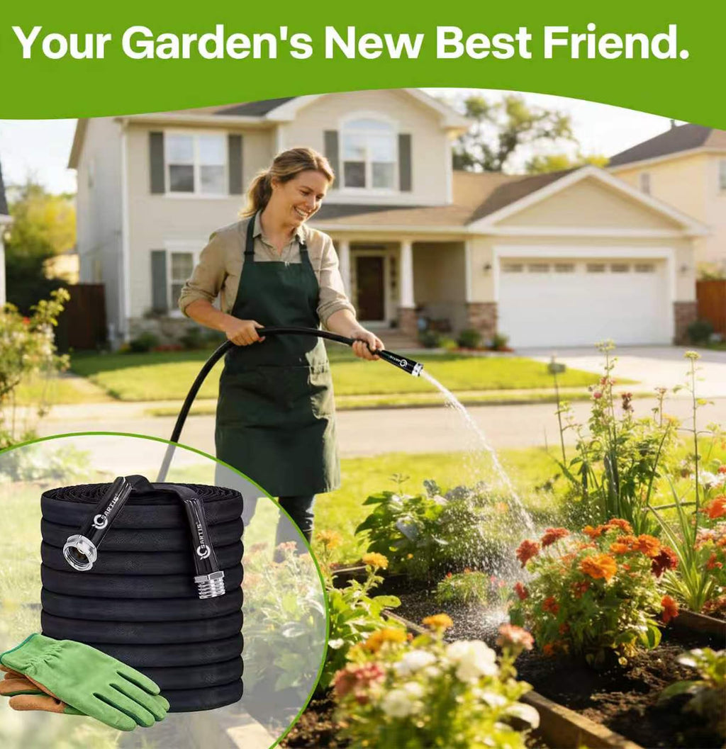 100 ft x 5/8 in Black All-Weather Garden Hose P4319
