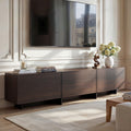 Brown TV Stand with 3 Drawers C8872