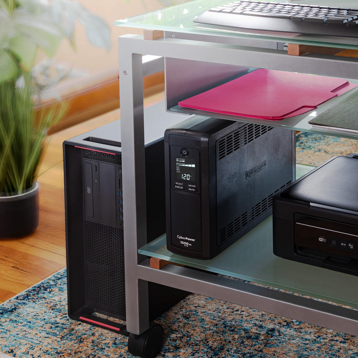 1500VA LCD UPS Battery Backup A689