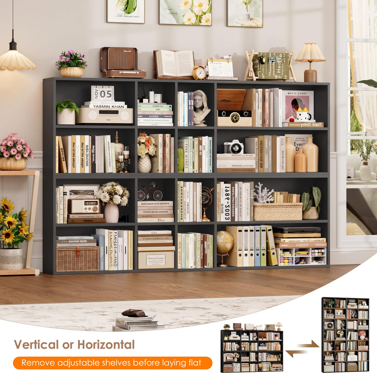 7-Tier Narrow Bookshelf O7167