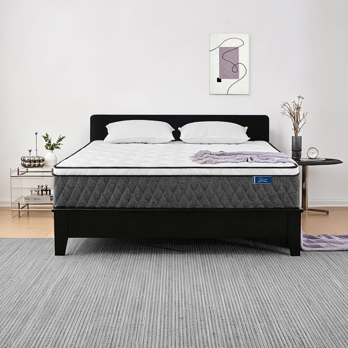 Full Size 12 inch Cooling Hybrid Mattress W9826