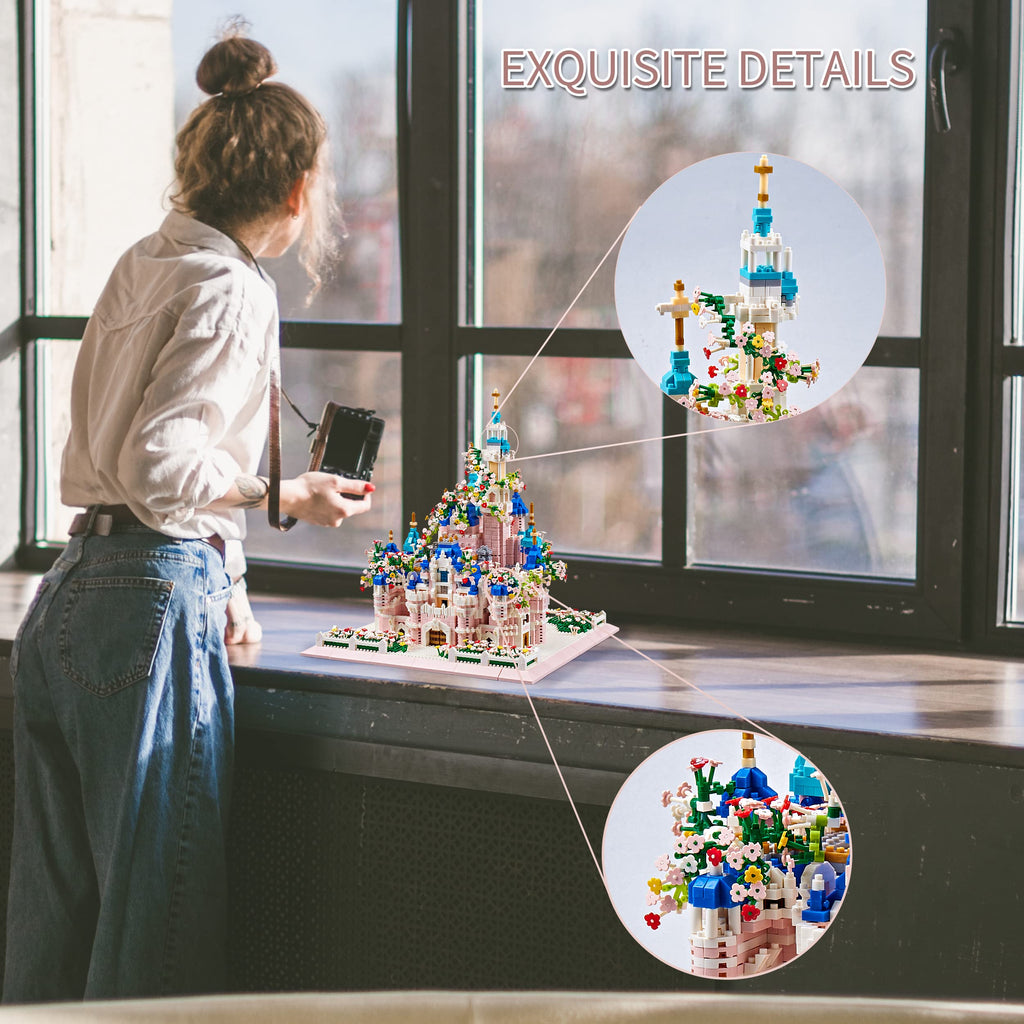 Architecture Castle Micro Blocks Building Set 4000+ PCS O5074