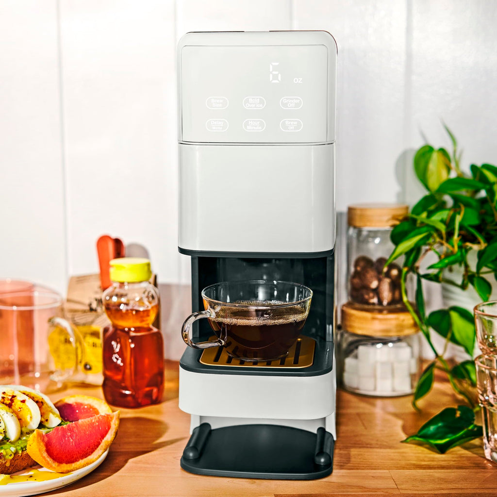 Single Serve Coffee Maker with Burr Grinder V5588