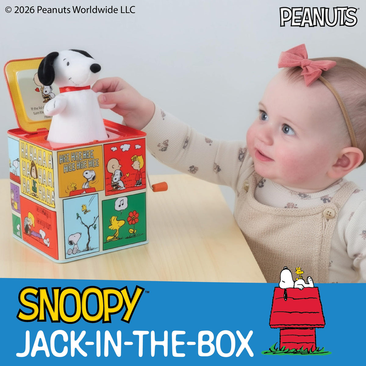 Musical Metal Jack-in-the-Box K973