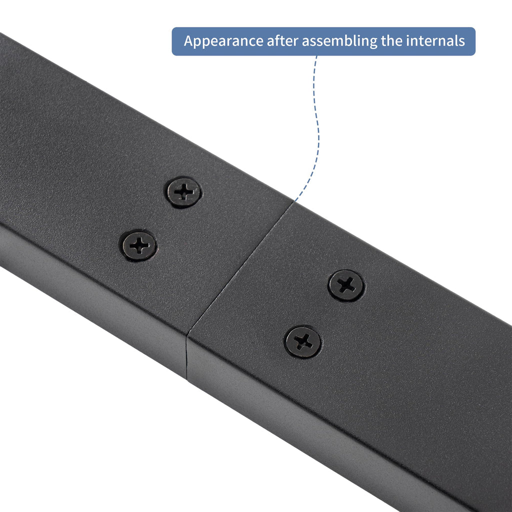 Matte Black Handrails Kit for Stairs U21865