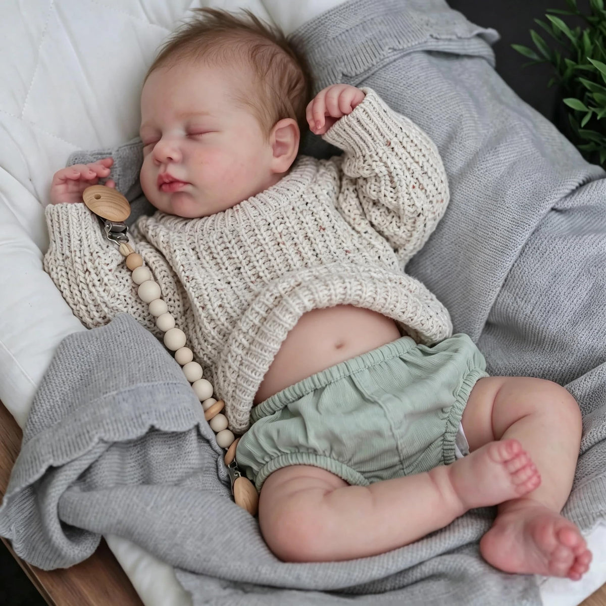 20 Inch Full Vinyl Realistic Reborn Baby Doll A11057