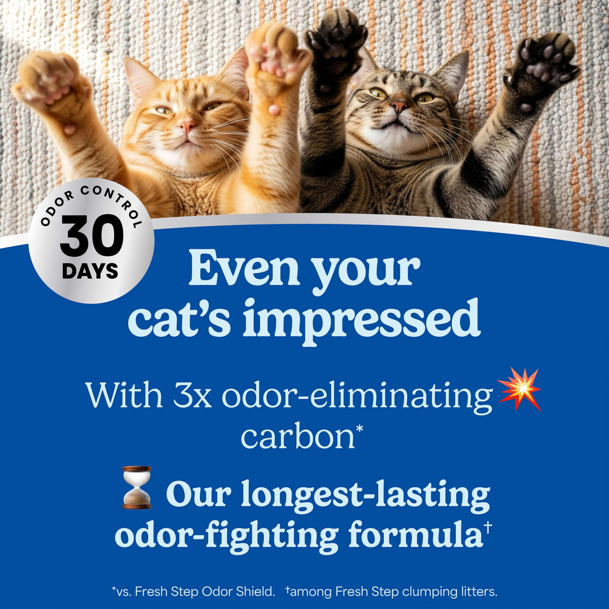 Clumping Multi Cat Litter with Carbon, 22 lb. C49557