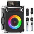 Bluetooth Speaker with Two Wireless Microphones T897827