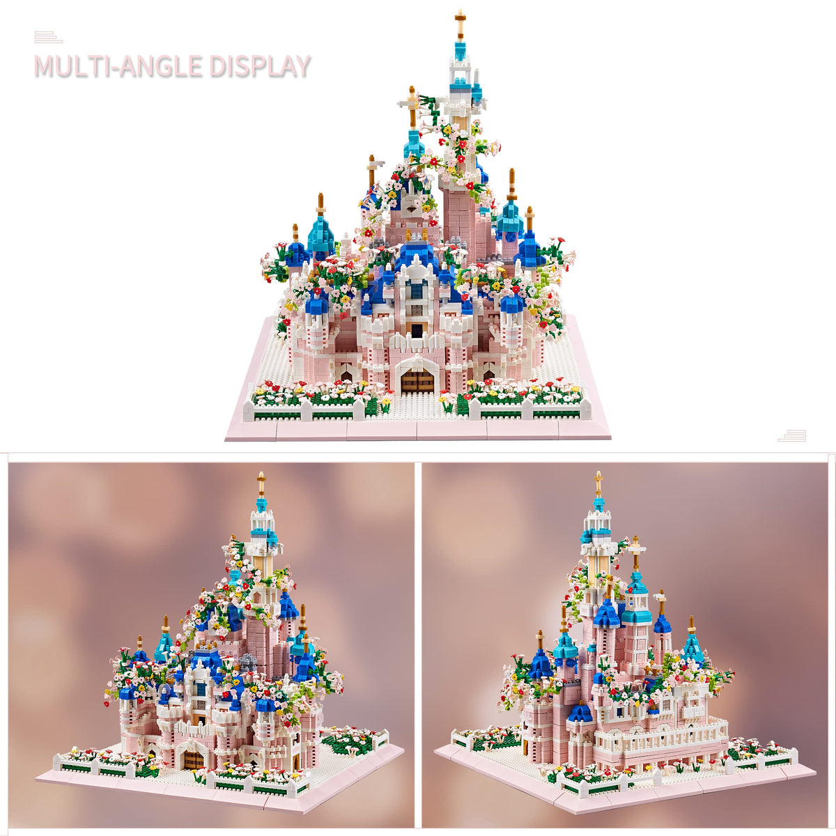 Architecture Castle Micro Blocks Building Set 4000+ PCS O5074