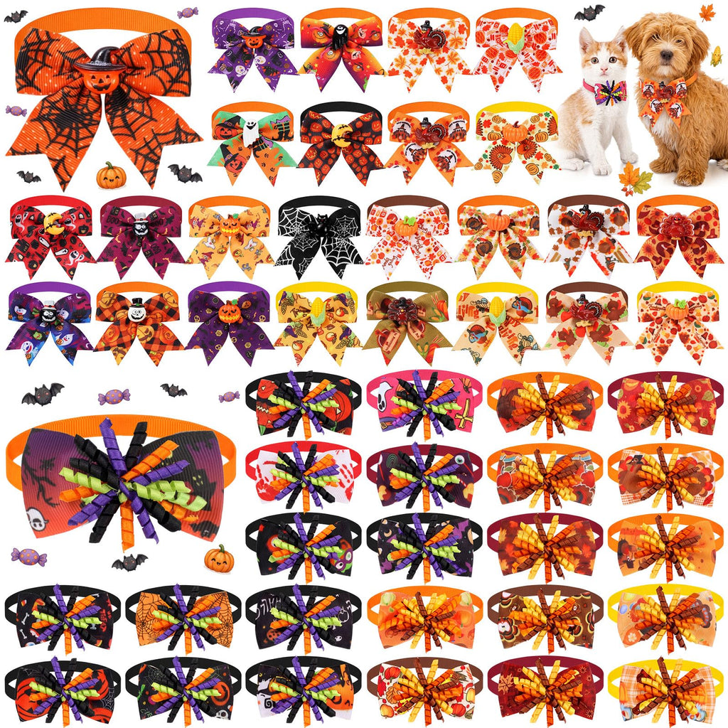 50 Pcs Dog Bow Ties V69189