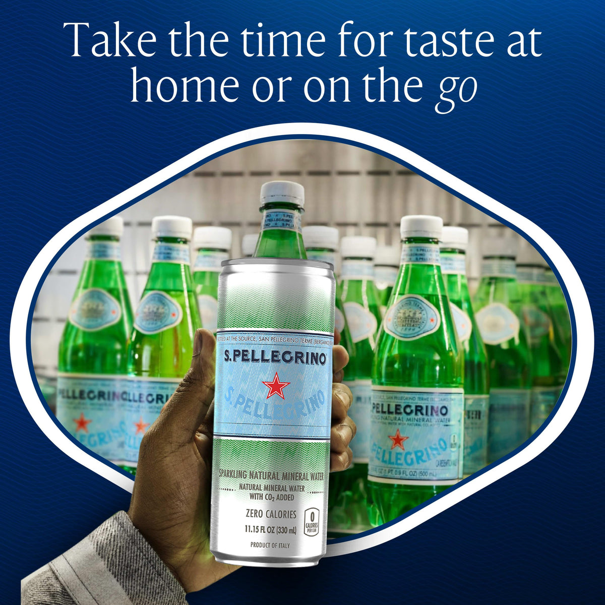 Sparkling Natural Mineral Water 11.15 Fl Oz 8-Pack W40421