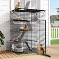 4 Tier Cat Cage Indoor Enclosure A4691