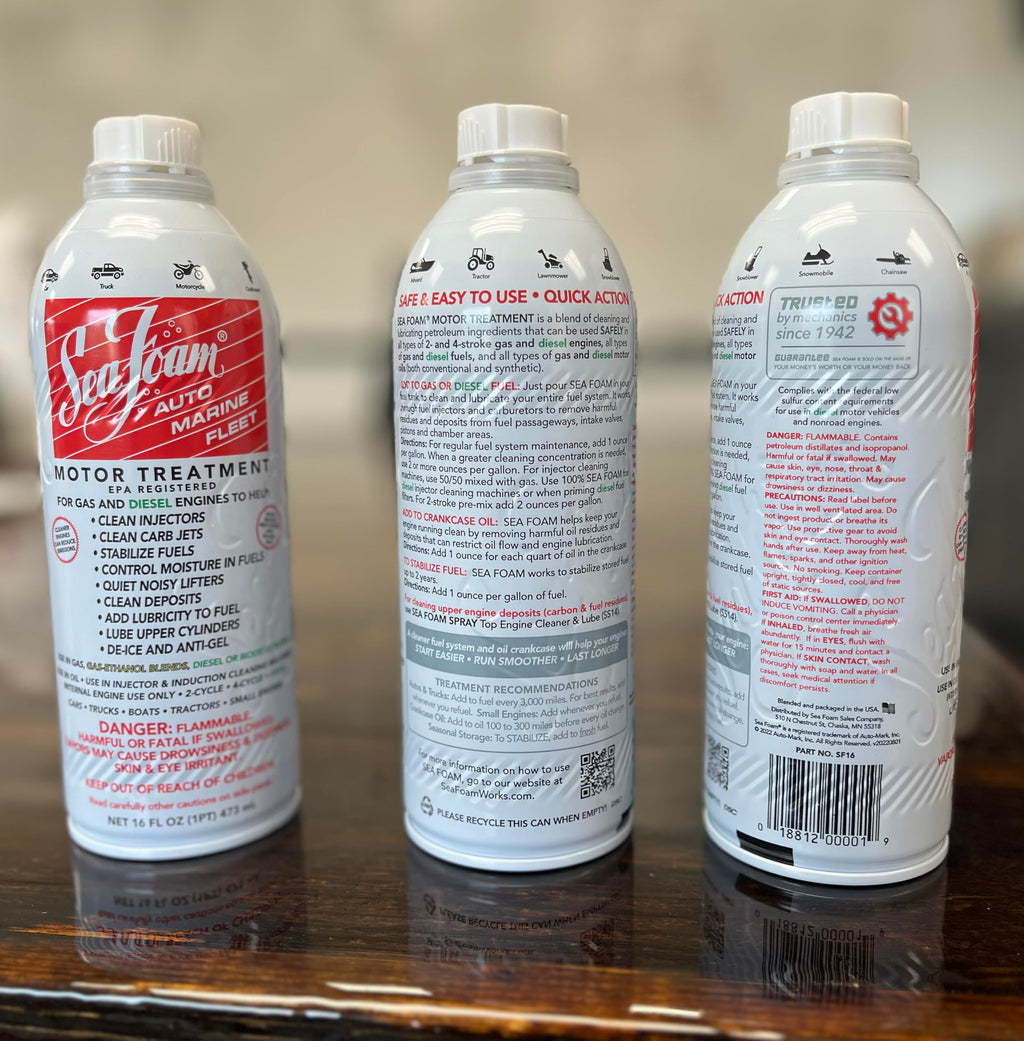 Sea Foam Motor Treatment Fuel & Oil Treatment 16 oz Pack of 4 K353