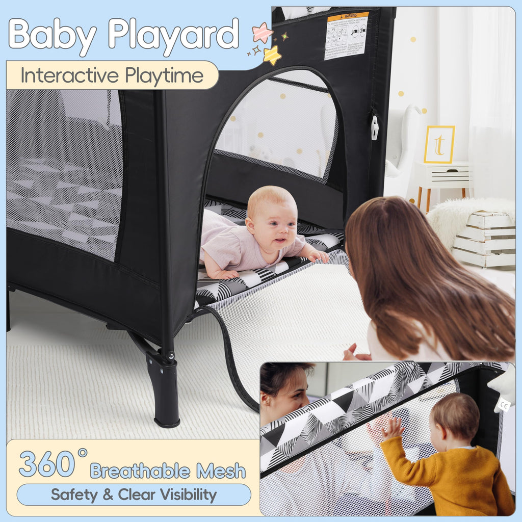 5-in-1 Pack and Play with Changing Table and Bassinet V29423
